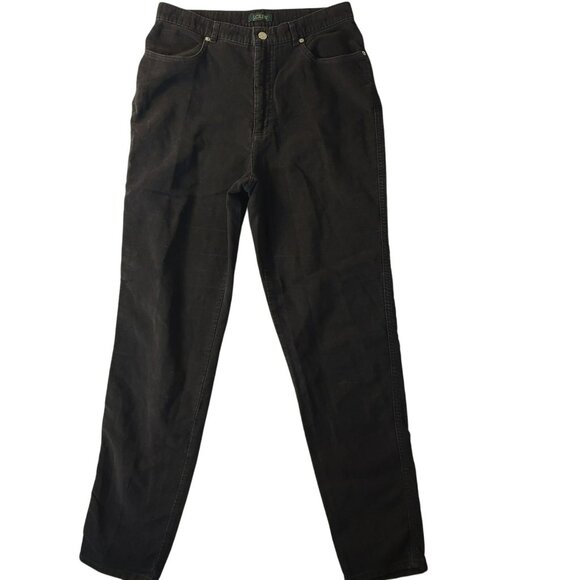 J.Crew Womens Black Denim Pants Size 14 With Zipper Fly 100% Cotton Casual Style - Picture 1 of 7